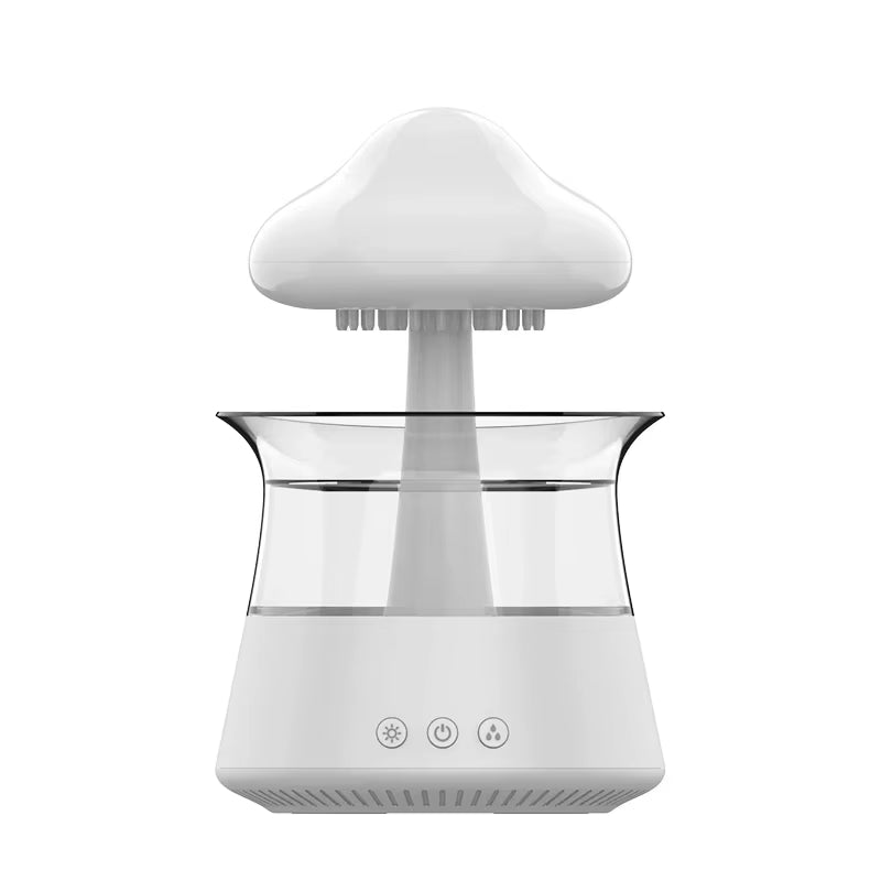 Relax Cloud Rain Diffuser Humidifier Raindrop Aromatherapy Machine Ultrasonic Atomization Humidification Colorful Lamp