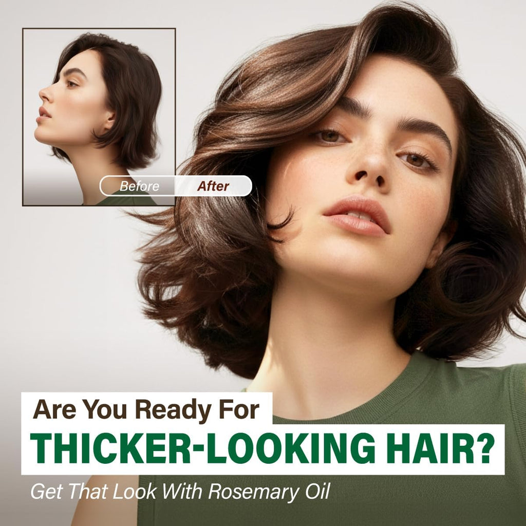 KUKKA Rosemary Essential Oils - 4 Fl Oz - for Hair, Skin, Diffuser, Aromatherapy & DIY Soap Making Scent